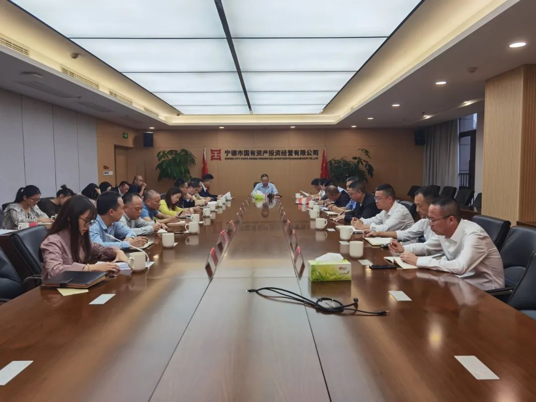 寧德市國投公司召開黨委（擴(kuò)大）會議傳達(dá)學(xué)習(xí)習(xí)近平總書記在福建考察時的重要講話精神