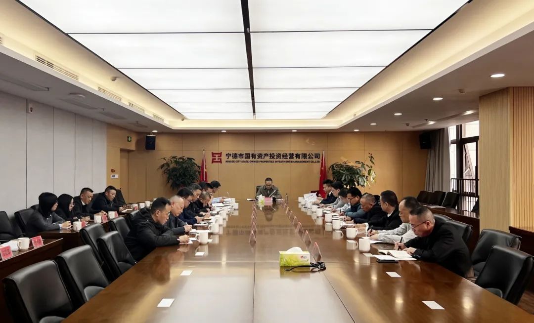 寧德市國投公司召開2024年下半年全面從嚴治黨、黨風廉政建設(shè)和反腐敗工作專題分析會